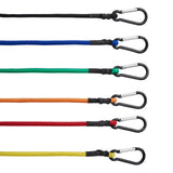 VEVOR 30 Pcs Bungee Cords Set 8mm Heavy Duty Bungee Straps with Steel Carabiners