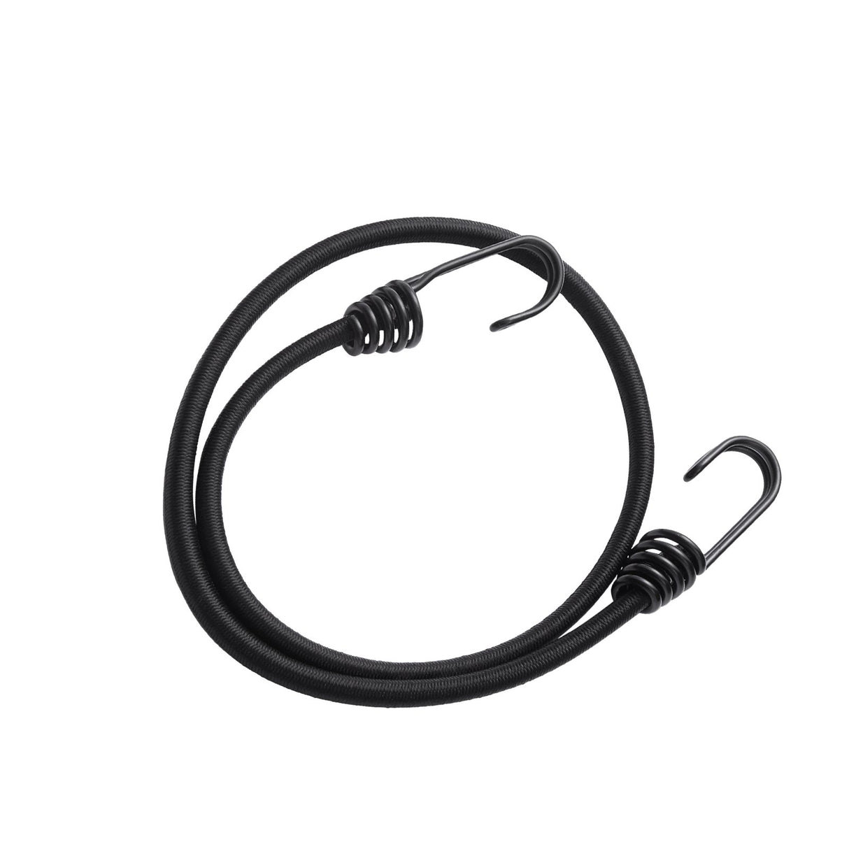 VEVOR 12 Pcs Bungee Cords with Hooks 32 In Heavy Duty Bungee Straps 8 mm Black