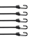 VEVOR 12 Pcs Bungee Cords with Hooks 32 In Heavy Duty Bungee Straps 8 mm Black - Extra Image
