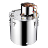VEVOR Moonshine Still 13 Gal Water Alcohol Distiller Brewing Kit Stainless Steel - Extra Image