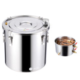 VEVOR Moonshine Still 13 Gal Water Alcohol Distiller Brewing Kit Stainless Steel - Extra Image