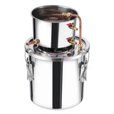 VEVOR Moonshine Still 3 Gal Water Alcohol Distiller Brewing Kit Stainless Steel - Extra Image