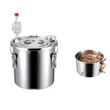 VEVOR Moonshine Still 3 Gal Water Alcohol Distiller Brewing Kit Stainless Steel - Extra Image