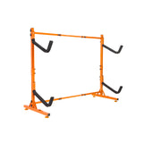 VEVOR Freestanding Kayak Storage Rack, Kayak Stand for 2 Kayak Canoe Paddleboard, Heavy-duty Steel Kayak Hanger Holder with Padded Arms and Adjustable Width, 79.5kg Max Load, for Indoor Outdoor Garage - Extra Image