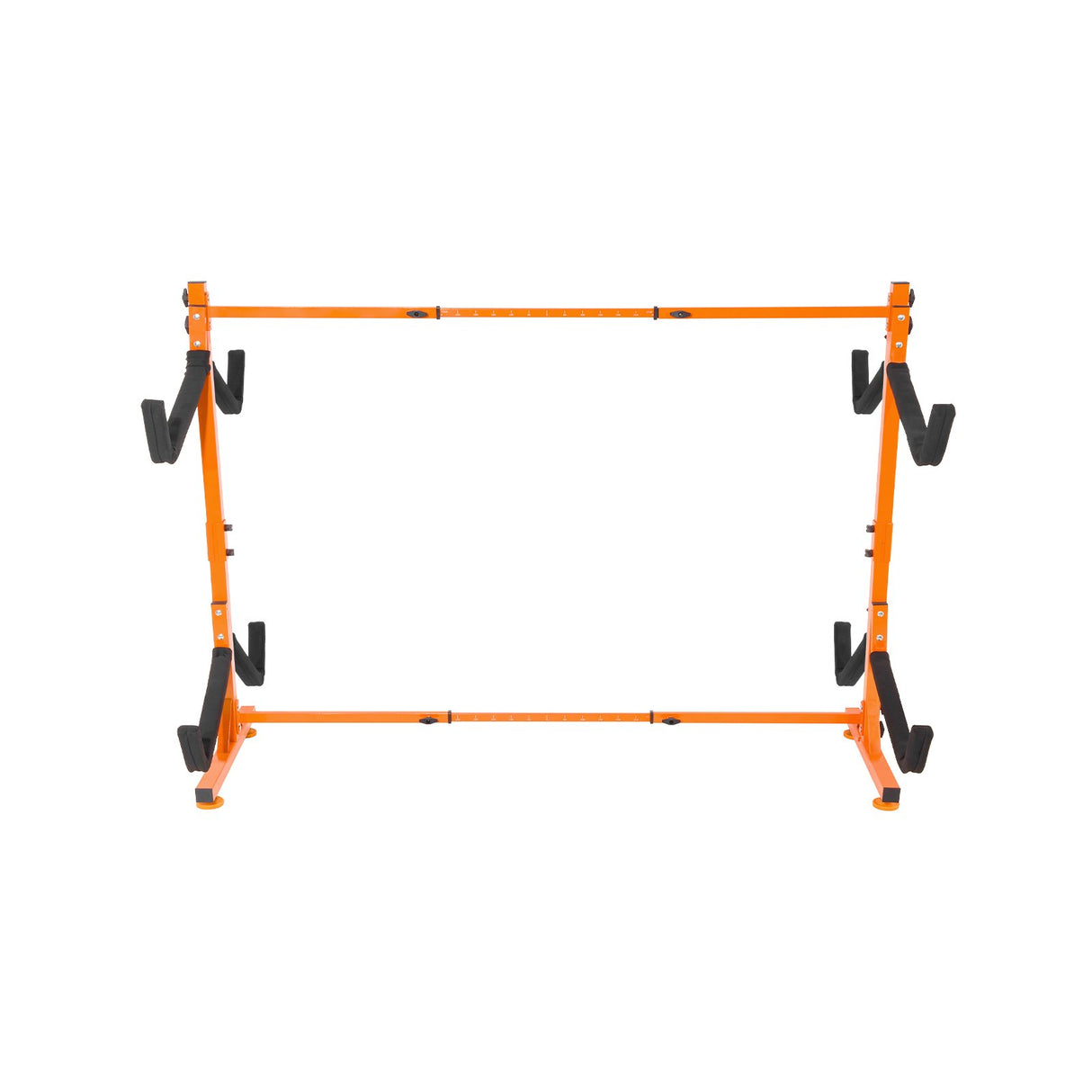 VEVOR Freestanding Kayak Storage Rack, Kayak Stand for 4 Kayak Canoe Paddleboard, Heavy-duty Steel Kayak Hanger Holder with Padded Arms and Adjustable Width, 100 kg Max Load, for Indoor Outdoor Garage