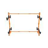 VEVOR Freestanding Kayak Storage Rack, Kayak Stand for 4 Kayak Canoe Paddleboard, Heavy-duty Steel Kayak Hanger Holder with Padded Arms and Adjustable Width, 100 kg Max Load, for Indoor Outdoor Garage