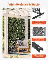 VEVOR Metal Privacy Screen, 47