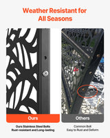 VEVOR Metal Privacy Screen, 47