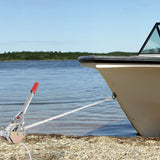 VEVOR Rope Puller, 3/4 Ton Pulling Capacity, with 30.48 m of 15 mm dia. Rope, 2 Hook, Come Along Winch, Heavy Duty Ratchet Power Puller Tool for Moving Boats, Securing Items, Transporting Logs - Low Angle