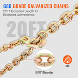 VEVOR Ratchet Chain Binder 5/16