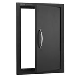 VEVOR BBQ Access Door, 415x570 mm Single Outdoor Kitchen Door, Cold Plate Flush Mount Door, Wall Vertical Door with Handle, for BBQ Island, Grilling Station, Outside Cabinet - Extra Image