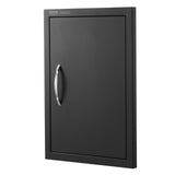 VEVOR BBQ Access Door, 415x570 mm Single Outdoor Kitchen Door, Cold Plate Flush Mount Door, Wall Vertical Door with Handle, for BBQ Island, Grilling Station, Outside Cabinet - Extra Image