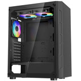 VEVOR Mid-Tower ATX PC Gaming Case Computer Case Box with 3 x 120 mm ARGB Fans