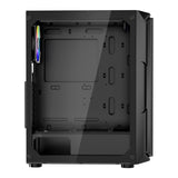 VEVOR Mid-Tower ATX PC Gaming Case Computer Case Box with 4 x 120 mm ARGB Fans