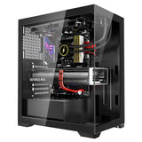 VEVOR PC Gaming Case Mid-Tower Computer Case with 2 Fans for ATX Motherboard - Extra Image