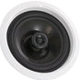 165.1 mm in Ceiling Speakers, 150-Watts, Flush Mount Ceiling & in-Wall Speakers System with 8ΩImpedance 89dB Sensitivity, for Home Kitchen Living Room Bedroom or Covered Outdoor Porches, Single