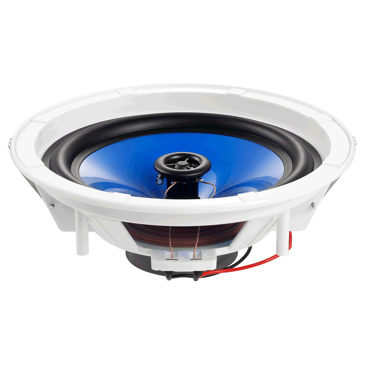 VEVOR 2 PCs 203.2 mm in Ceiling Speakers, 50-Watts, Flush Mount Ceiling & in-Wall Speakers System with Impedance 89dB Sensitivity, for Home Kitchen