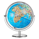 VEVOR Educational Globe for Kids, 254 mm, Interactive AR World Globe with AR Golden Globe APP LED Night Lighting Rotation, STEM Toy Gifts for Kids