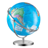 VEVOR Illuminated World Globe with Stand, 330.2 mm, Educational Earth Globe with Stable Heavy Metal Base and LED Constellation Night Light HD Printed Map, Spinning for Kids Classroom Learning - Extra Image