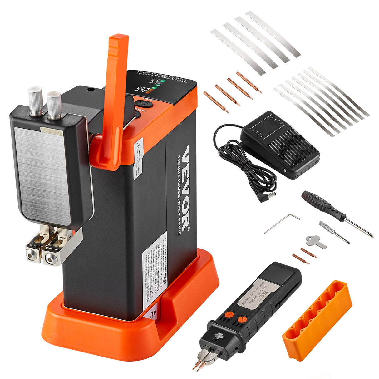 VEVOR 801D Battery Spot Welder 14.5KW Capacitor Energy Storage Pulse Spot Welder