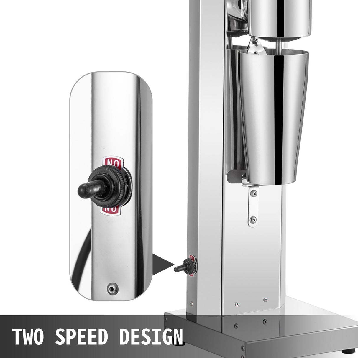 Vevor Milkshake Maker Kit, Electric Milkshake Maker, Stainless Steel Milkshake Machine