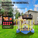 VEVOR 5FT Trampoline for Kids, 60