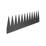 VEVOR Steel Landscape Edging, 4 Packs 40 x 6 in Rust-Resistant Metal Landscape Edging, Bendable Garden Edging Border, Heavy Duty Lawn Edging, Easy-to-Install, Flower Bed Yard Pathway Divider Black - Extra Image