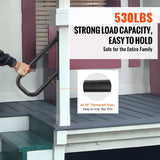 VEVOR Handrails for Outdoor Steps, 18.9