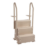 VEVOR 3-Step Taupe Robust Pool Ladder of 2 Handrails for 914.4-1219.2 mm Pools - Extra Image