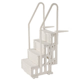 VEVOR 4-Step White Robust Pool Ladder of 2 Handrails for 1219.2-1371.6 mm Pools - Extra Image