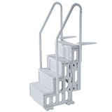 VEVOR 4-Step Grey Robust Pool Ladder of 2 Handrails for 1219.2-1371.6 mm Pools - Extra Image