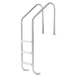 VEVOR Stainless Steel Pool Ladder 3-Step & 2 Handrails for 1219.2-1371.6 mm Pool