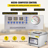 Vevor DZ-260C Digital Vacuum Sealer Food Vacuum Sealing Packing Machine 220V