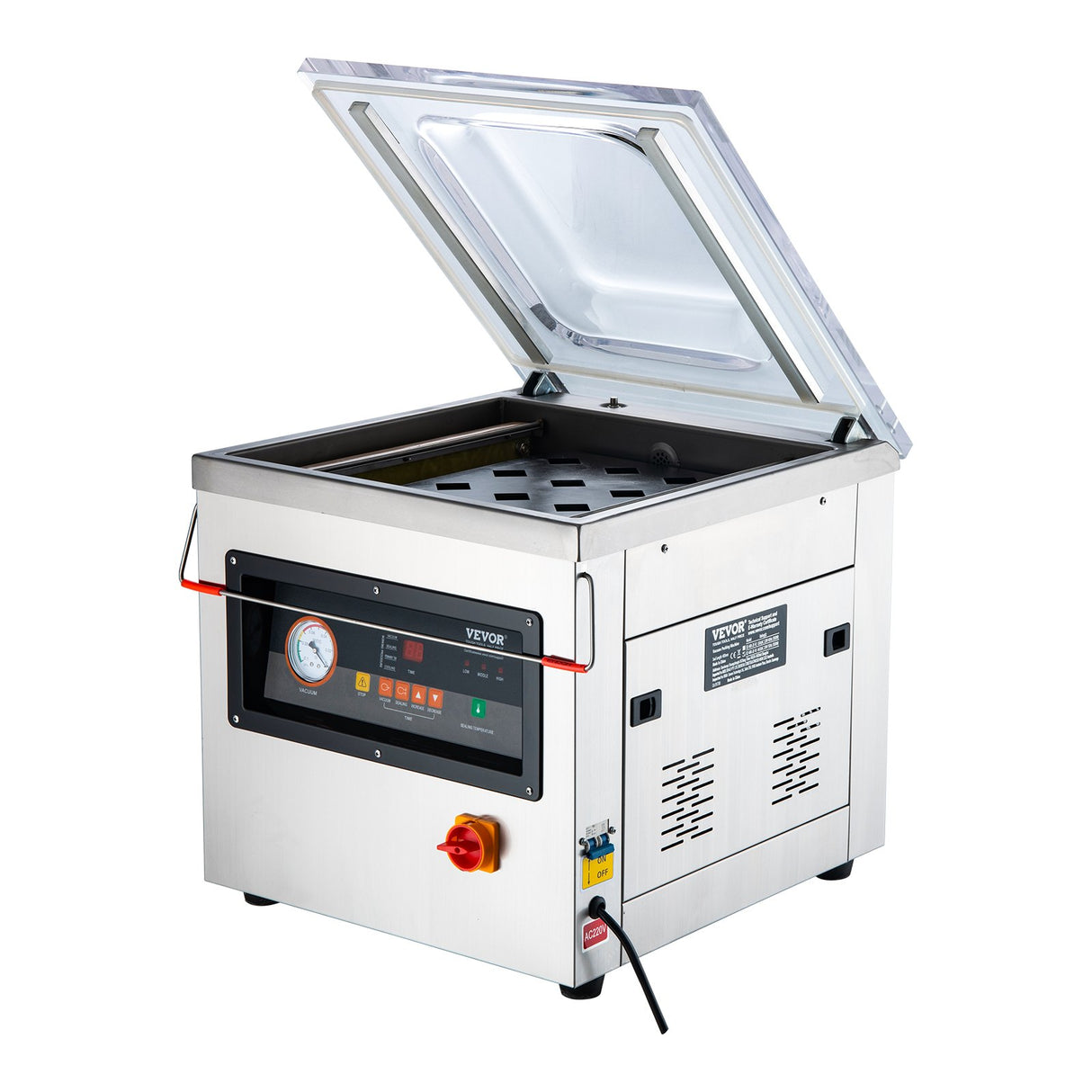 DZ-400/2F Automatic Vacuum Sealer Food Vacuum Sealing Packing Machine 220V