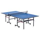 VEVOR Ping Pong Table Foldable Table Tennis Game Table Indoor with Clamp Net