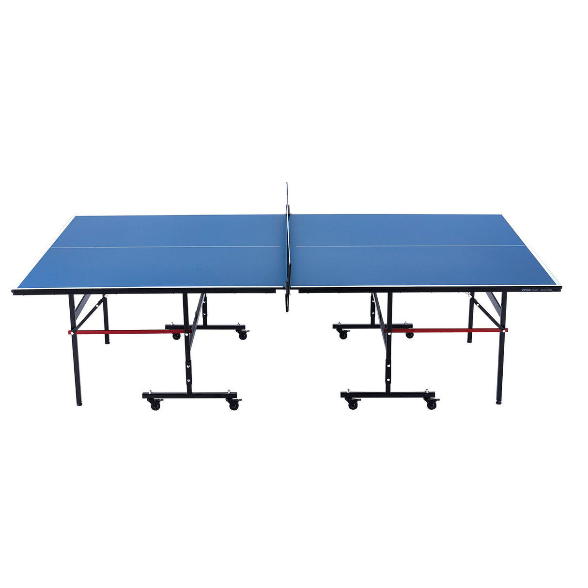 VEVOR Ping Pong Table Foldable Table Tennis Game Table Indoor with Clamp Net