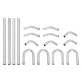 VEVOR DIY Universal Exhaust Kit 16 Pieces Exhaust Pipe Kit with Slip-Fit Joint - Extra Image