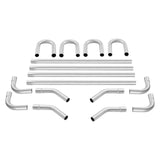 VEVOR DIY Universal Exhaust Kit 16 Pieces Exhaust Pipe Kit with Slip-Fit Joint - Extra Image