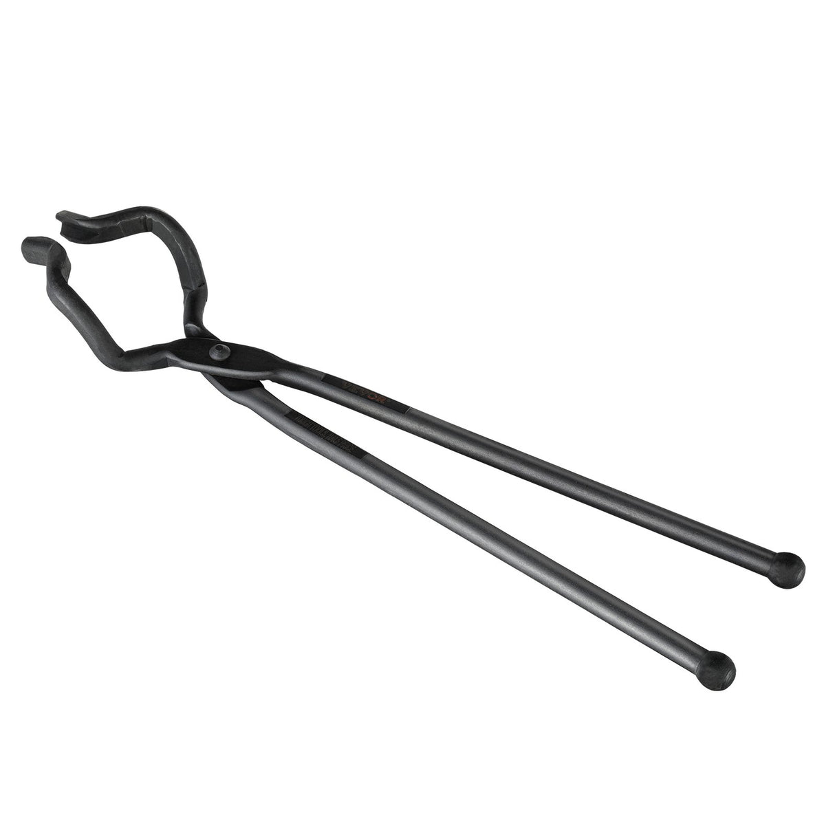 VEVOR Blacksmith Tongs, 463mm Z V-Bit Tongs, Carbon Steel Forge Tongs with A3 Steel Rivets, for Knife Blades, Long Pieces, Circular Forgings, for