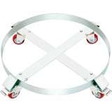VEVOR 2PCS 250 L Heavy Duty Drum Dolly, 454 kg Load Capacity, Barrel Dolly Cart Drum Caddy, Non Tipping Hand Truck Capacity Dollies with Steel Frame 4 Swivel Casters Wheel, for Drum Handling - Extra Image