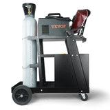 VEVOR Welding Cart, 2-Tier 4 Drawers Welder Cart with 265 LBS Weight Capacity, Swivel Wheels, Tank Storage Safety Chains, Heavy Duty Rolling MIG Welder Cart for Mig Welder and Plasma Cutter - Extra Image