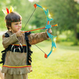 VEVOR Kids Bow and Arrow Set LED Light Up Outdoor Archery Kit Children 10 Arrows - Extra Image