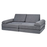 VEVOR Modular Kids Play Couch 10Pcs DIY Creative Toddler Sectional Sofa Grey - Extra Image