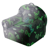 VEVOR Toddler Chair Glow in the Dark Plush Baby Chair Playroom Furniture Grey - Extra Image