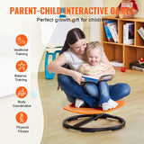 VEVOR Elephant Kids Spinning Chair 220 lbs Sensory Swivel Chair Seat Orange - Rear View