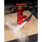 45W CO2 Laser Engraver, 300 x 200 mm, Desktop CO2 Laser Engraver Cutter Machine with Rotary Axis, Air Assist,, image 6