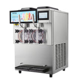 VEVOR Commercial Slushy Machine, 2 x 12L / 3.17 Gal Double Tanks, Cool and Freeze Modes, Stainless Steel Margarita Smoothie Frozen Drink Maker, Slushie Machine for Party Cafes Restaurants Bars Home - Extra Image