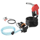 VEVOR Fuel Transfer Pump 12V 15 GPM 1/4 HP Diesel Pump with Auto Fuel Nozzle - Extra Image