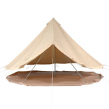 VEVOR Canvas Bell Tent, 4 Seasons 7 m/22.97 ft Yurt Tent, Canvas Tent for Camping with Stove Jack, Breathable Tent Holds up to 12 People, Family Camping Outdoor Hunting Party - Extra Image