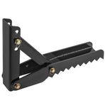 32 inch Backhoe Excavator Thumb Attachments Weld On Adjustable Boom Tractor Excavator 1/2Inch Teeth Thick Steel Plate Assembly 12MM Bolt-On Design